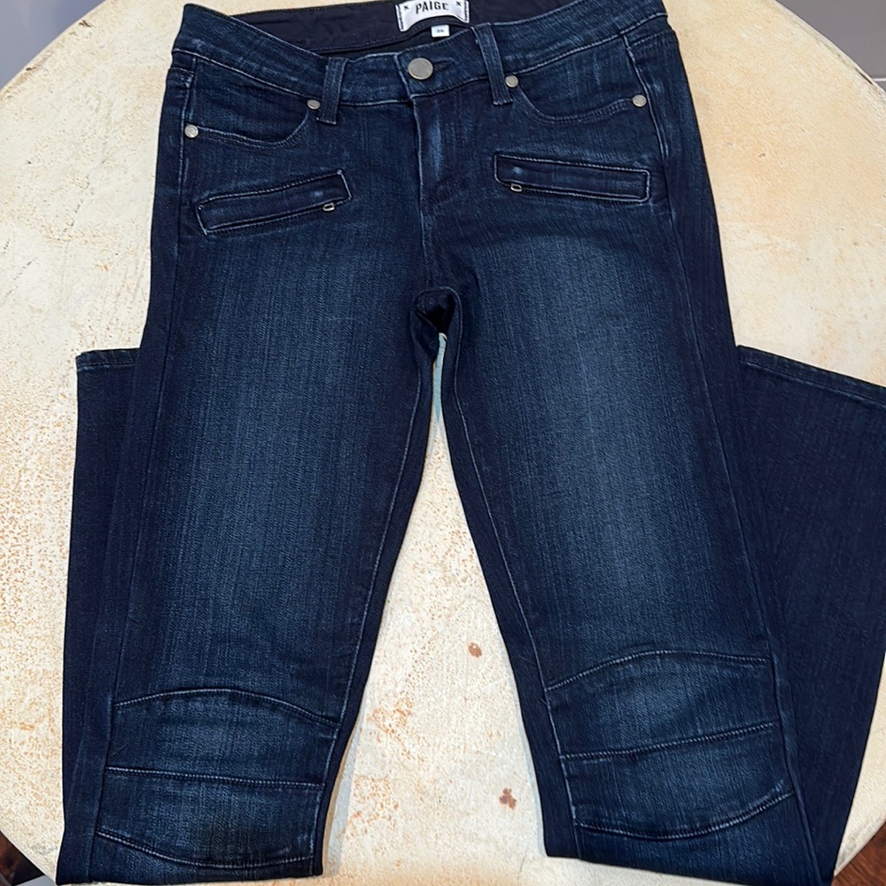 Paige blue denim jeans